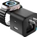 3 in 1 iWatch Charger, Multiport PD Fast Charger Block Brick Cube, USB C Wall Power Adapter for iPhone 12/13/14/15/16/Pro Max, XS/XR/X, Ipad Pro, Samsung Galaxy & More