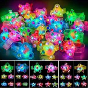 36PCS LED Light Up Fidget Spinner Bracelets, Glow in The Dark Party Favors for Kids 4-8 8-12,Goodie Bag Treasure Box Prizes Birthday Stocking Stuffers, Pinata Goodie Bags Stuffers for Boys Girls 36PCS LED Light Up Fidget Spinner Bracelets, Glow in The Dark Party Favors for Kids 4-8 8-12,Goodie Bag Treasure Box Prizes Birthday Stocking Stuffers, Pinata Goodie Bags Stuffers for Boys Girls