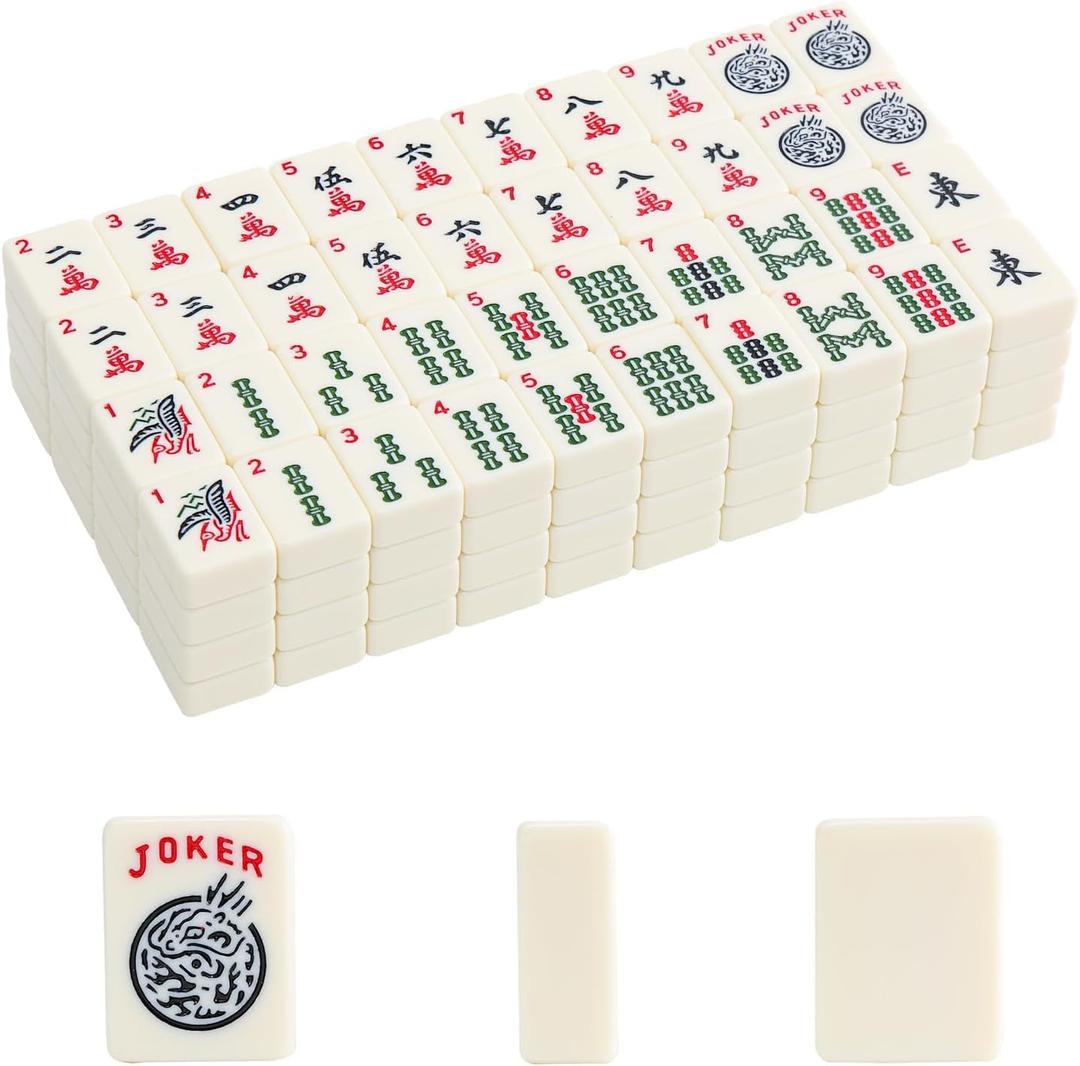 1.2 American Mahjong Tiles, 160 American Mahjong Tiles (Tiles Only, No Dice and Other Accessories)