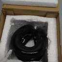 Handmade Ceramic Holder Stand for Toothbrushes, Makeup Brushes, and Pens - Minimalist Design for Bathroom Vanity and Countertops Decor (Black)