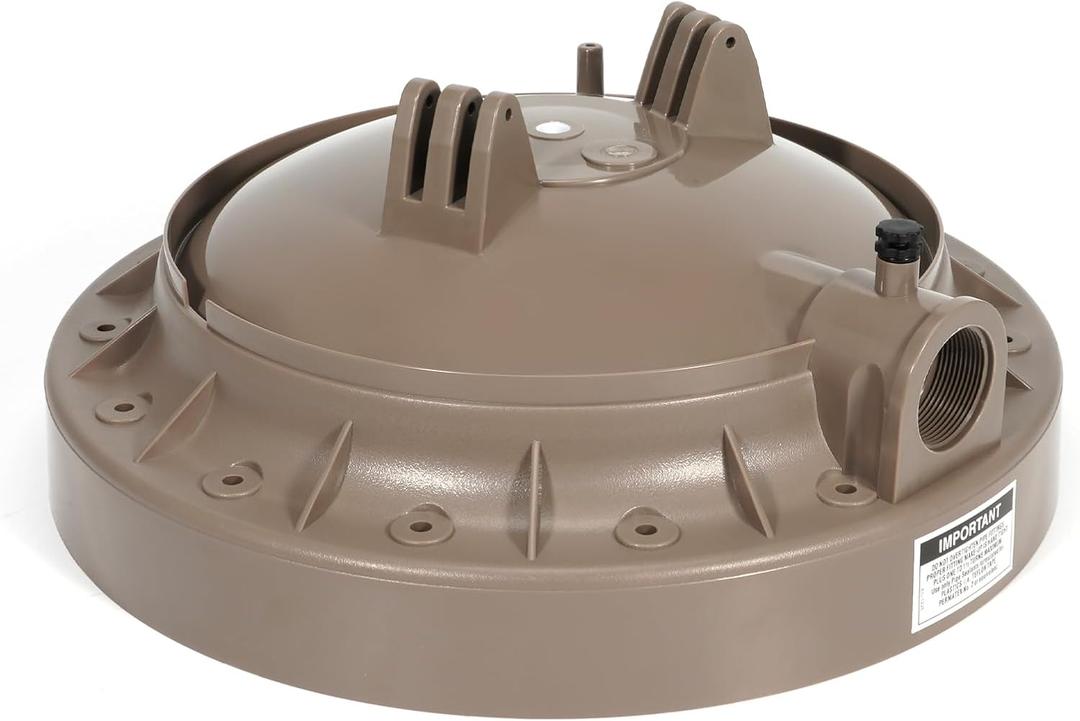 Aumzong D.E.CX11194AT Filter Head with Vent Valve Replacement for Hayward Perflex EC65,EC65A,EC75,EC75A Extended-Cycle D.E. Filter Above Ground Spa and Swimming Pool 