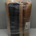 Foam Recliner Chair Cushions Wheelchair Cushions, Non-Slip 4" Thick Supportive Lumbar Support Pillow for Elderly Supportive Seat Cushion with Lumbar Pillow; 20x20x4"+12.8" Backrest Height,Coffee