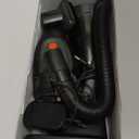 Handheld Vacuum Cordless 25000PA Powerful Suction, Portable Car Vacuum, 3 in 1 Hand Held Vacuum Rechargeable 8000mAh with LED Light, HEPA Filter, Home, Car Seats, Office, Pet Hair, Dust Buster (Orange+black)