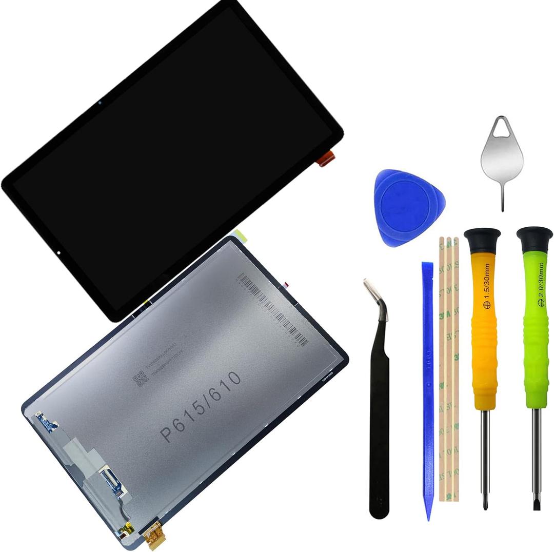 LCD Display Touch Screen Digitizer Assembly Replacement for Samsung Galaxy Tab S6 Lite P610 SM-P610 SM-P615 10.4+Tools&tape