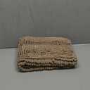 Yimobra Bathroom Rug Mat, 24'' x 17'', Luxury Chenille Shaggy Bath Rugs, Extra Soft & Thick, Absorbent Water, Non-Slip, Machine Washable, Bath Mats for Bath Floor,Tub and Shower, Light Brown