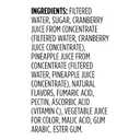 Amazon Grocery, Cranberry Pineapple Juice Cocktail, 64 Fl Oz (Previously Amazon Fresh, Packaging May Vary)