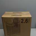 Small Trash Can with Lid Soft Close-10L/2.6 Gal Stainless Steel Outdoor Dog Poop Garbage Can-Metal Waste Bins with Pedal for Bathroom Bedroom Office-White