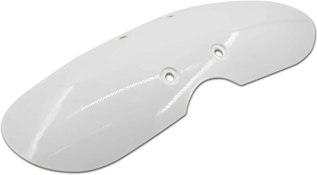 Motorcycle Short Front Fender for Triumph Bonneville T100 / Thruxton 900 2001-2016 (white)