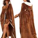 Reindeer Gifts for Women Adult Reindeer Wearable Hooded Blanket Deer Costume for Christmas Birthday