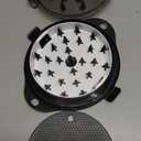 Chicken Shredder Tool Twist Pro - Large Meat Shredder for Chicken Breast, Pulled Pork, Beef with Upgraded Stainless Steel Spikes Wall Mounted Design BPA-Free Kitchen Essentials Gadgets (Blue/Black)