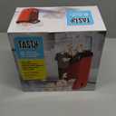 Tasty Hot Air Popcorn Popper, Healthy and Delicious Popcorn in Minutes, Fast and Easy-to-Use, Built-In Measuring Cup and Butter Warmer, 8 Cups, Red