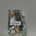 K&F CONCEPT 9.8" Magic Arm Clamp Kit with 1/4" & 3/8" Thread Screw 360 Ball Heads Articulating Magic Arm Camera Mount for Monitor, Flash, LED Light, Microphone, Camera Cage, Action Camera