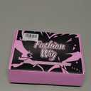 Eawwii Ombre Light Brown With Blonde Short Wavy Wig for Women Lace Hairline Bob Style Synthetic Heat Resistant - Natural Appearance for Everyday Hairstyle 14 Inch