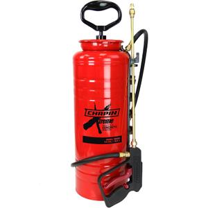 Chapin 19249 Made in The USA 3.5 Gallon Dripless Xtreme Concrete Open Head Sprayer for Pro Concrete Applications, Red