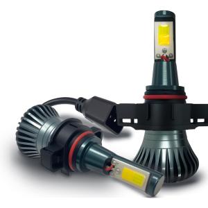 5202 H16 Fog Lamp Super Bright LED 201 PS19W Fog Light Bulbs COB Two-color 6000K White To Yellow Super Bright-DRL Bulbs Replacement for Sierra Silverado Yukon Tahoe Canyon (Pack of 2)