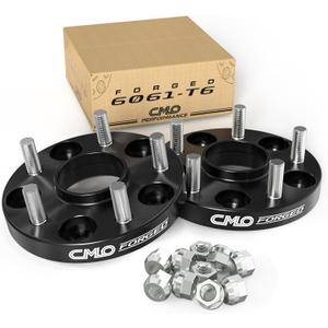 Customadeonly 20mm Hubcentric Black Wheel Spacers 5x120 Compatible for Acura Mdx Zdx RLX TL, Compatible for Honda Civic Type R,Ridgeline Odyssey Passport Pilot (2pcs 64.1mm m14x1.5)