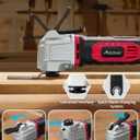 AVID POWER Cordless Oscillating Tool 20V Battery Powered Oscillating Multitool with 2.8 Oscillation Angle, Variable Speed Oscillating Saw w/ 31Pcs Accessories for Scraping/Cutting & Sanding