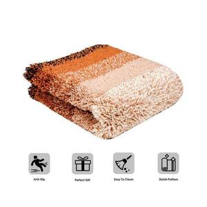 Bathroom Carpet Brown&Orange 20x29 Inch