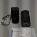 Smart Locks WiFi Deadbolt: SMONET Fingerprint Front Door Lock Keyless Entry with Keypad Electronic Digital Deadbolt Alexa Gateway Remote Control, Bluetooth APP KeyFob Code Auto-Lock for Home, Black