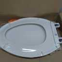 KOHLER K-4774-0 Brevia Elongated White Toilet Seat with Quick-Release Hinges And Quick-Attach Hardware For Easy Clean, White
