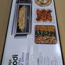 Ninja Digital Air Fry Countertop Oven, 8-in-1 Functionality, 1800W, Flip-Up Design, XL Capacity, Air Fry Basket, Wire Rack & Crumb Tray, Silver, SP101