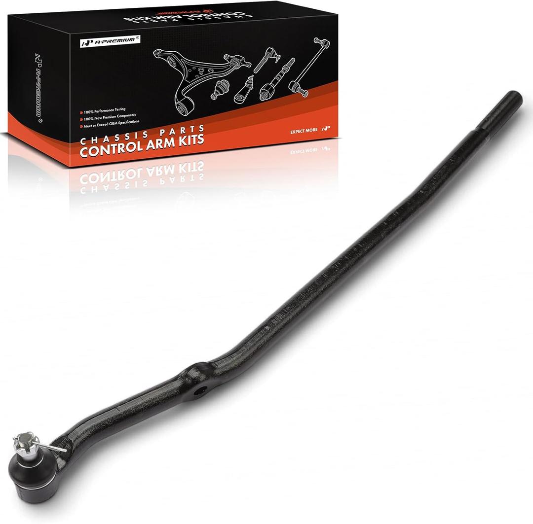 A-Premium Front Right Outer Steering Drag Link, Compatible with Dodge Ram 1500 2000-2001, Ram 2500 3500 2000-2002