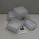 40 PCS Food Storage Containers with Lids Airtight (20 Containers & 20 Lids) - Plastic Food Containers for Kitchen Storage Reusable BPA-Free Leakproof Meal Prep Container with Labels & Pen