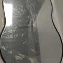 Bathroom Mirror - Black Irregular Wall Mirrors Decorative 26"x46" Asymmetrical Tempered Glass Aviation Aluminum Alloy Frame for Vanity, Bedroom, Living Room, Cloakroom, Entryway