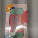 60g Pink Green Yarn for Crocheting and Knitting;66m (72yds) Cotton Yarn for Beginners with Easy-to-See Stitches;Worsted-Weight Medium #4;Cotton-Nylon Blend Yarn for Beginners Crochet Kit Making (1PACK, Seafoam Splash(19))