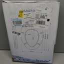 Elongated Toilet Seat 18.5" - Soft Close, Durable PP Toilet Seat, Easy Installation & Removal, Fits Most Toilet Bowls