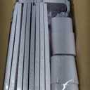 Wall-Mounted Pegboard Kit, 50.4" x 25.2" Organizer Panel  Large, Cost-Effective & Nail-Free Installation White