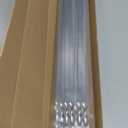 Large Metal Skewers For Grilling,Shish Kebab Skewer 23.6" Skewers For Kabobs Flat Barbecue Skewer Stainless Steel BBQ Grill Stick for Meat, Chicken, Shrimp, Fruit, Vegetables