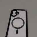 Miracase for iPhone 17 Case 6.3'', Full-Body Bumper Military Drop Protection Outdoor Phone case with Built-in Glass Screen &Camera Control,Easy Installation,No Gap,Compatible with MagSafe,Black