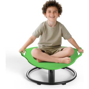 Spinning Chair for Autistic Kids - Sensory Spinning Chair Safety Handle & Non-Slip Design, Spin Chairs for Kids Autism can Hold 200 lbs90kg, Suitable for Training Body Coordination