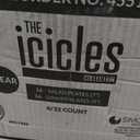 Icicles Plates Clear 7"+9" Case of 128 (4 packs x 32)