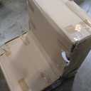 Modway MO- Marquis Modern Faux Leather Upholstered with Nailhead Trim, Dining Chair, White