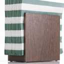 Napkin Holder For Table - Wooden Farmhouse Napkin Holders, Brown Simple Upright Vertical Dining Table Cocktail Napkins Dispenser, Kitchen Rustic Natural Walnut Wood For Paper Napkins