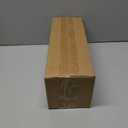 Briful 14.2" Artificial Eucalyptus Stem in Glass Vase with Faux Water  Small Fake Plant with Decorative Stones  Eucalyptus Leaves Artificial White Seeds Decor for Indoor Tabletop Shelf Office