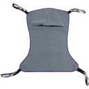Patient Aid Full Body Solid Fabric Lift Sling - Soft Padded Polyester Weave - Comfy and Safe Lifting for the Elderly, Bariatric, and Non-Weight-Bearing - Medium, 225lb. Maximum Carrying Capacity (Medium (Pack of 1))