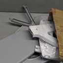 Primlect Potty Training Seat, 2-in-1 Toddler Toilet Seat with Step Stool, Ultra-Stable Potty Chair Attachment, Adjustable Seat and Step Ladder, Non-Slip Design, Splash Guard for Boys and Girls(Grey)