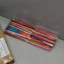 dervea 20 Pack Ribbon Dancing Wands Party Favors for Kids, Rainbow Birthday Decorations, Princess Party Supplies, Girls Party Games, Gymnastics Goody Bag Stuffers (Rainbow)