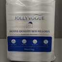 JOLLYVOGUE Pillows Queen Size Set of 4, Washable Supportive Bed Pillows with Super Soft Down Alternative Fill, Luxury Fluffy Hotel Quality for Side, Back, and Stomach Sleepers