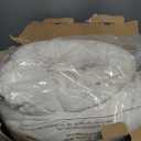 Bedsure Waffle Comforter Set Queen, Soft and Breathable Coconut White Bedding Comforter Set, 3 Pieces, 1 Waffle Weave Comforter (90"x90") and 2 Pillow Shams (20"x26")