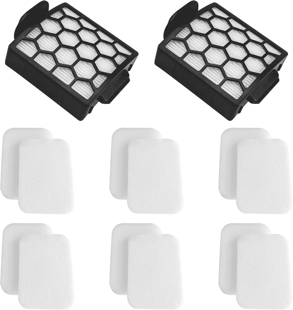 Vacuum Filter Replacement for Shark Pet ZU102 ZU100 Pet Pro ZU60 ZU62 Swivel Pro ZU51 NV151 NV150 CU50WM Pet Plus NV251 NV255 Navigator Rotator Upright Vacuum, Part 1238FT60 1239FT60