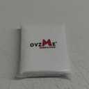 OVZME White Sheer Curtains 42 X 45 Inch Length 2 Panels, Semi Sheer Drapes Light Filtering Textured Window Curtains, Jacquard Clip Leaf Pattern Short Curtains for Small Window Tiers