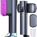 Steamer for Clothes,Portable Handheld Garment Steamer, 200ml Capacity,1000W 15s Fast Heat-UP, Leak-Proof Fabric Quick Wrinkle Remover Ceramic Panel, 2-in-1 Dry & Wet Iron for Home and Travel -Purple