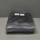 JSEI Dirt Trapper Door Mat 24"x60" Non-Slip Washable Entrance Mat, Dog Doormats, Absorbent & Fade-Resistant Floor Mats, Low Profile Welcome Mats for Entryway, Front Door, and Inside Entrance, Black