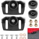 BlueStars 490-241-0038 Universal Snow Blower Rolling Skid Shoes with Hardware - Fit Most 2-Stage and 3-Stage Snow Thrower Snowblowers - Compatible with Craftsman MTD Cub Cadet Arnold Snowblowers
