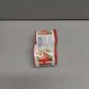 LaRibbons Christmas Wired Ribbon 2.5 inch Double Faced Red HO and Striped Christmas Ribbon for Tree Garland, Wreath Bow, Xmas Crafts Decorations, 2 Rolls 10 Yards Total