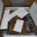 Small Trash Can, Retro Garbage Can With Handle, Iron and Wood Combination Office Trash Can, Industrial Style Design Wastebasket Bin for Bathroom, Laundry Room, Kitchen, Office, Dorm(2.2 Gallon)